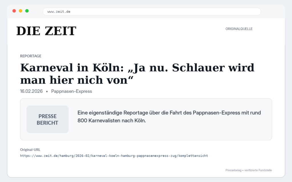 Karneval in Köln: „Ja nu. Schlauer wird man hier nich von“